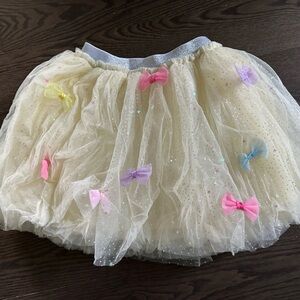 NWT Lola and the Boys Rainbow Bow Tutu size 6 skirt
